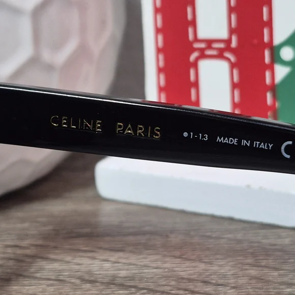CELINE Sunglasses, Authentic, Stylish Black Sunglasses - Picture 9 of 10